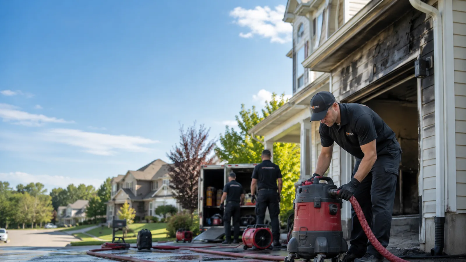 Fire And Smoke Damage Restoration in Lawrence, KS near me